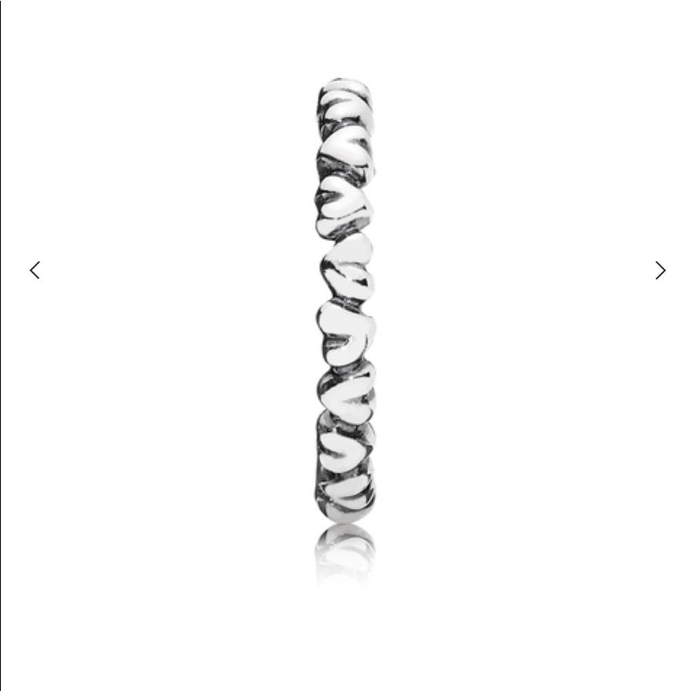 Pandora Heart ring with box